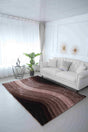 Natalia Shaggy Rug Brown