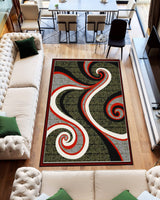 Star Area Rug 1308 Red