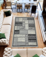 Star Area Rug 1309 Grey