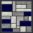 Star Area Rug 1309 Navy