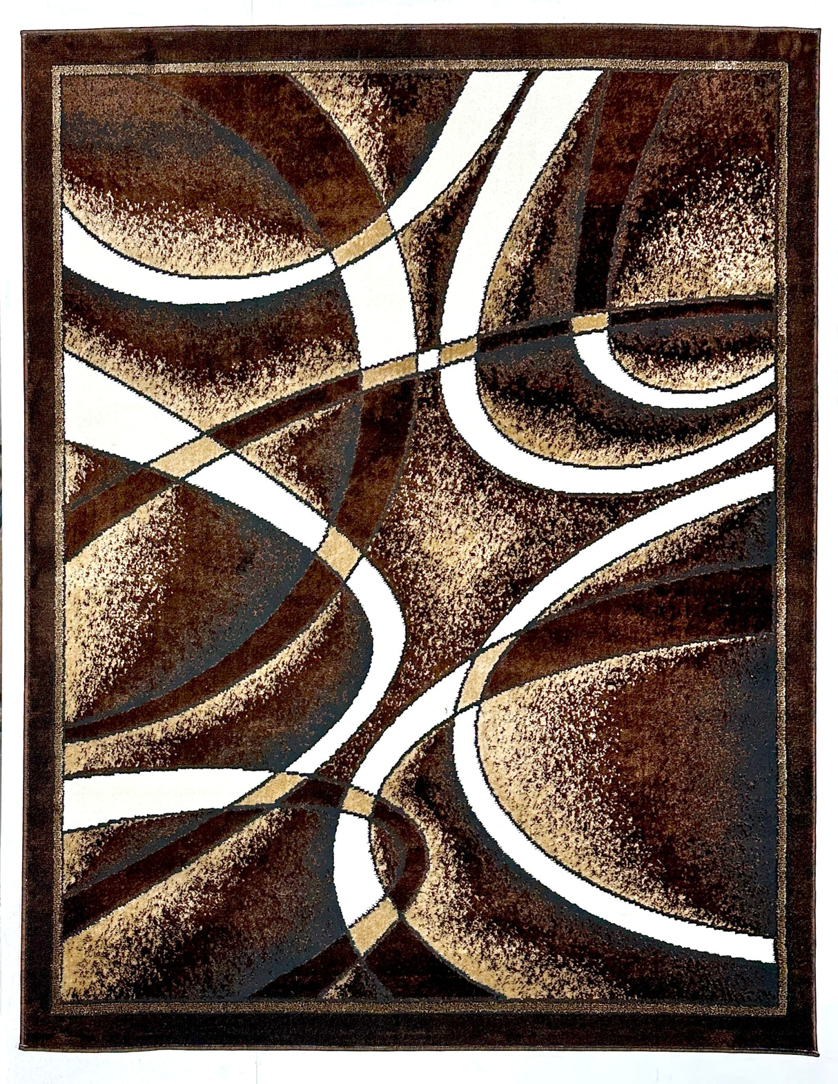 Star Area Rug 1310 Brown