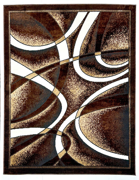 Star Area Rug 1310 Brown