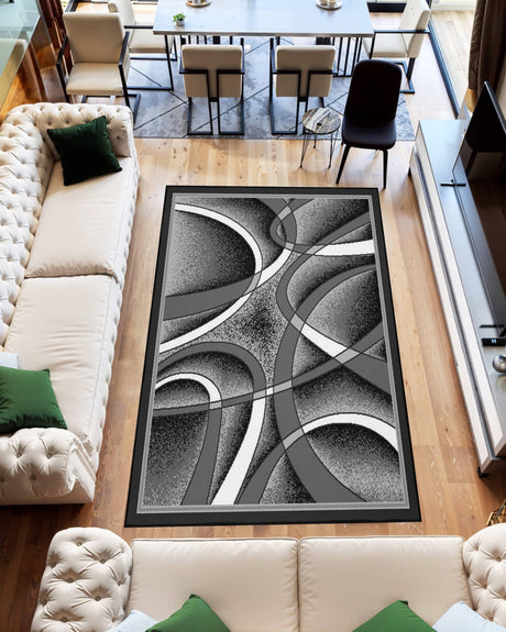 Star Area Rug 1310 Grey