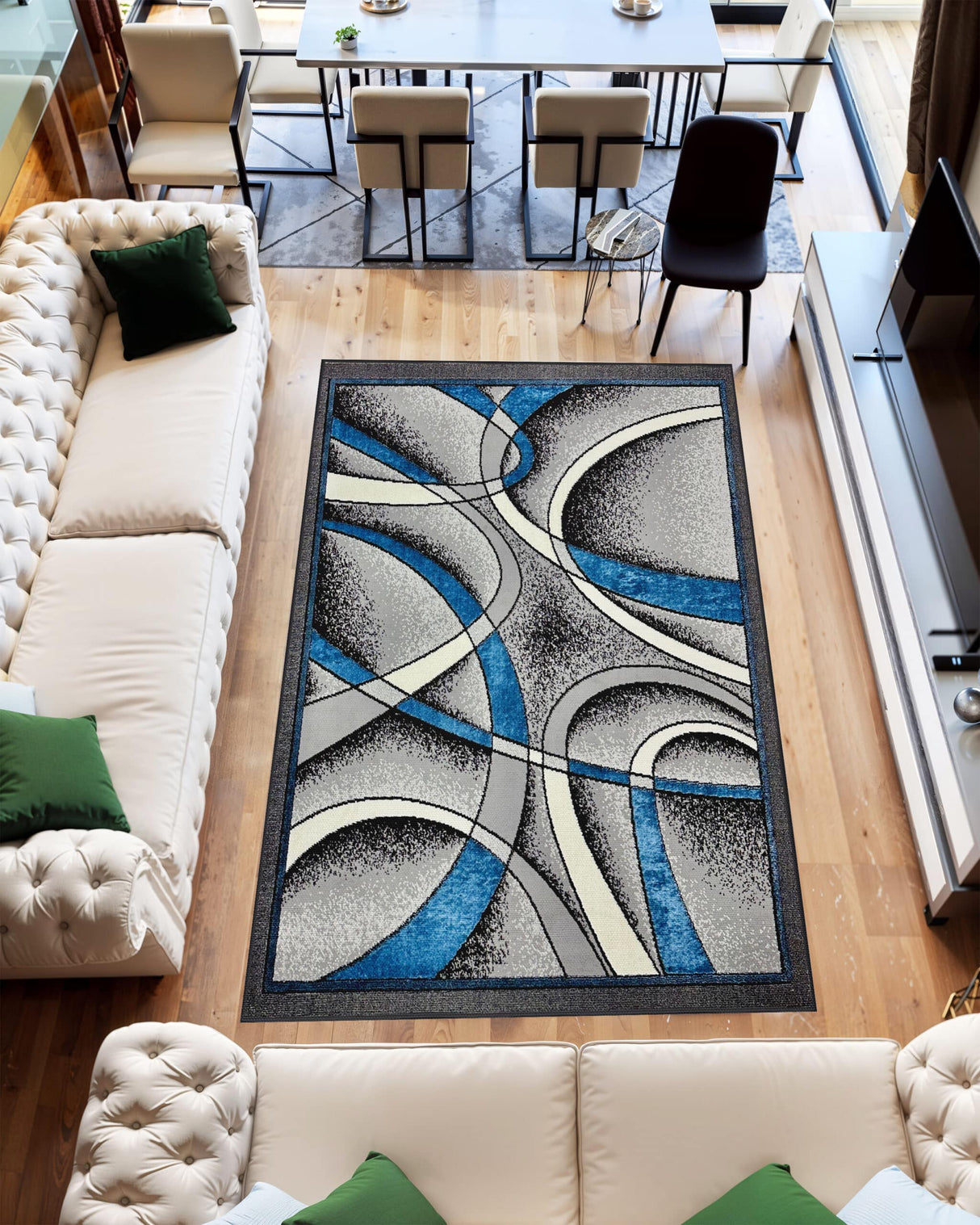 Star Area Rug 1310 Turquoise