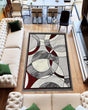 Star Area Rug 1314 Red