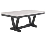 VARLEY GENUINE MARBLE DINING TBL