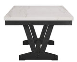 VARLEY GENUINE MARBLE DINING TBL