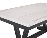 VARLEY GENUINE MARBLE DINING TBL