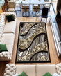 Star Area Rug 1330 Brown