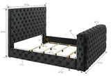 Josephine Bed W/ Tv Lift Queen bed