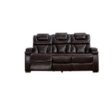 Braden (Power) Living Room Set - Brown