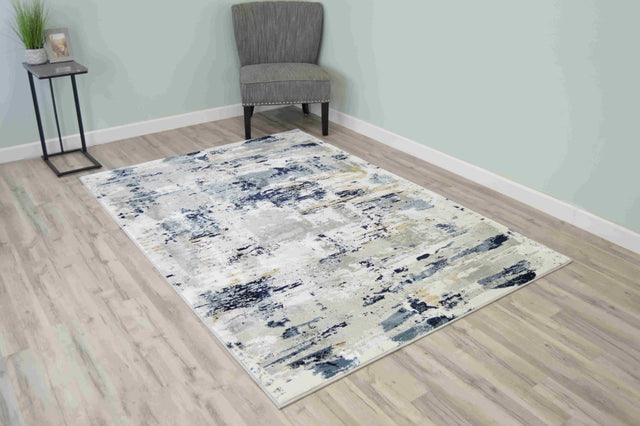Trendy Area Rug 1403 Blue