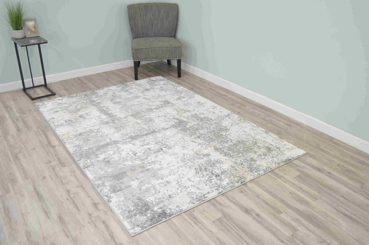Trendy Area Rug 1408 Grey