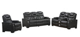 Braden Gray 3 PC Sofa, Loveseat, Chair
