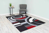 Premium Area Rug 1509 Red
