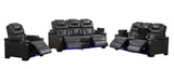 Braden Gray 3 PC Sofa, Loveseat, Chair