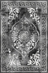 Urban Area Rug 15181 Black-Grey