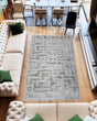 Infinity Shaggy Area Rug 1520 Grey