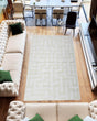 Infinity Shaggy Area Rug 1521 White
