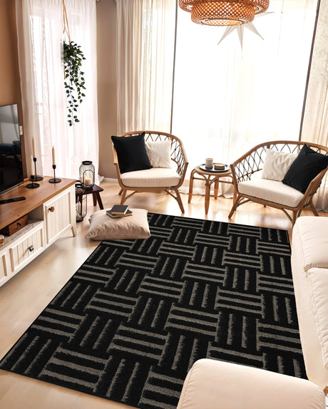Infinity Shaggy Area Rug 1522