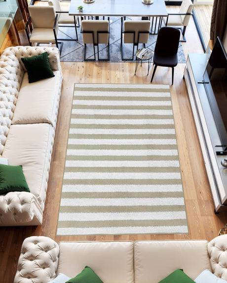 Infinity Shaggy Area Rug 1523-2 White