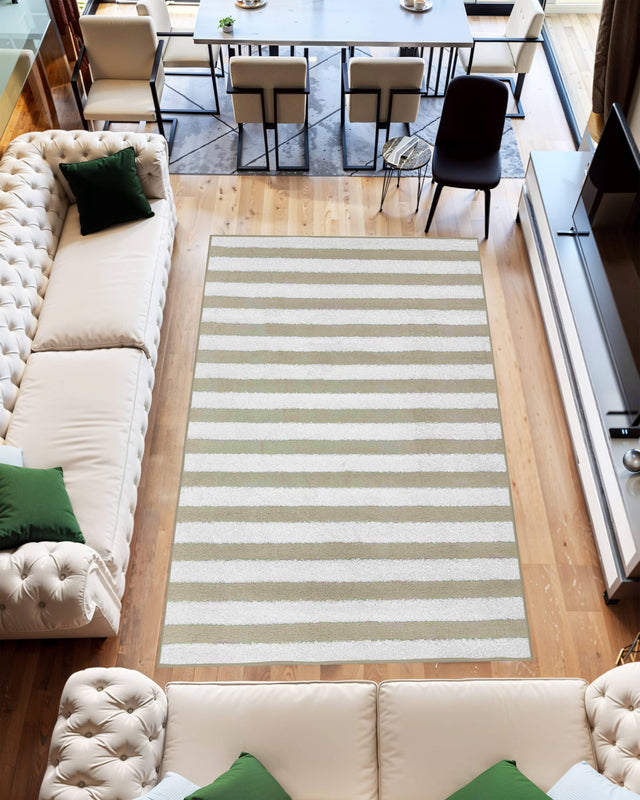 Infinity Shaggy Area Rug 1523-2 White