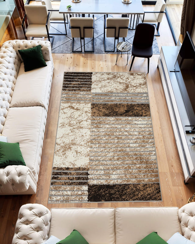 Infinity Shaggy Area Rug 1526 Beige