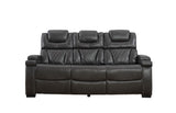 Braden (Power) Loveseat - Grey