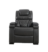 Braden (Power) Loveseat - Grey