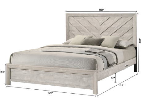 Valor Bedroom Set White