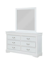 Number dresser and mirror