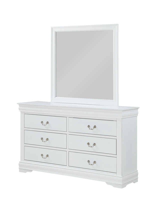 Louis Philip Dresser - White