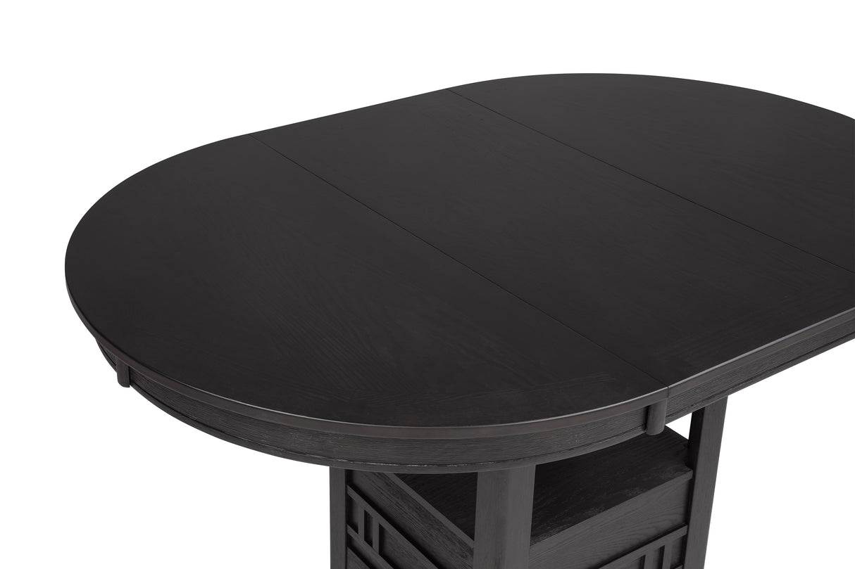 Hartwell Counter Dining Table - Charcoal