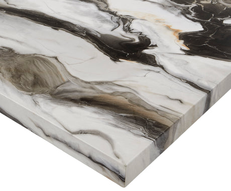 Vega Faux Marble Ct Height Dining