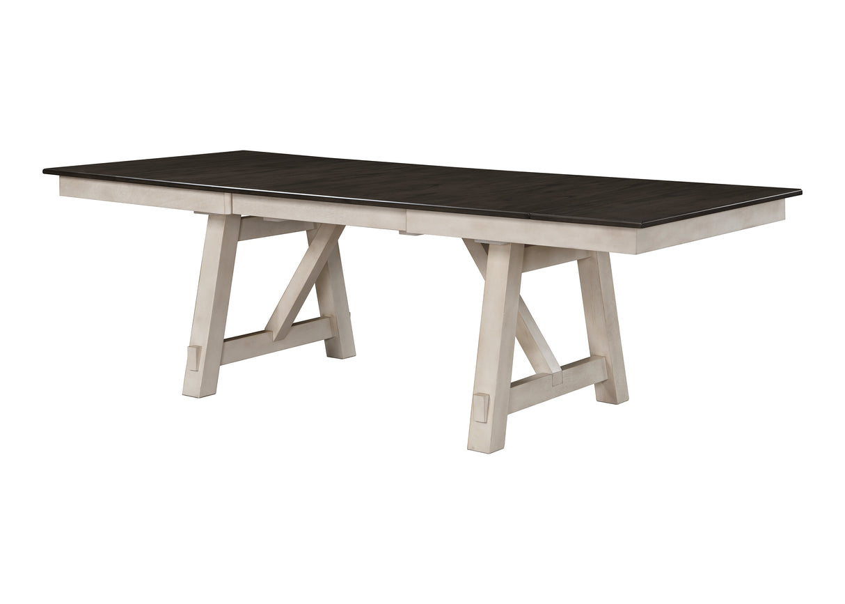 Maribelle 6p with Bench Chalk Warmgrey