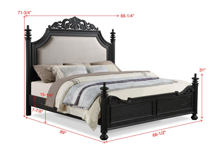 Kingsbury Dresser/Mirror Queen bed