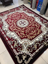 Sultan Area Rug 2034 Burgundy