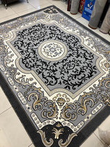 Sultan Area Rug 2034 Dark Grey