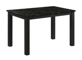 RESIA DINING TABLE-BLACK