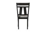 MARIBELLE SIDE CHAIR WHEAT CHARCOAL