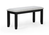 LESTER 6-PK DINING W/BENCH L.GREY
