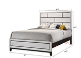 Akerson Chalk Bedroom Set