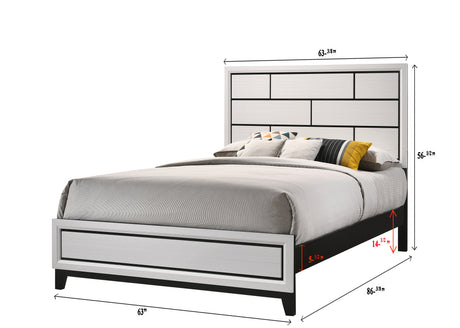 Akerson Chalk Bedroom Set