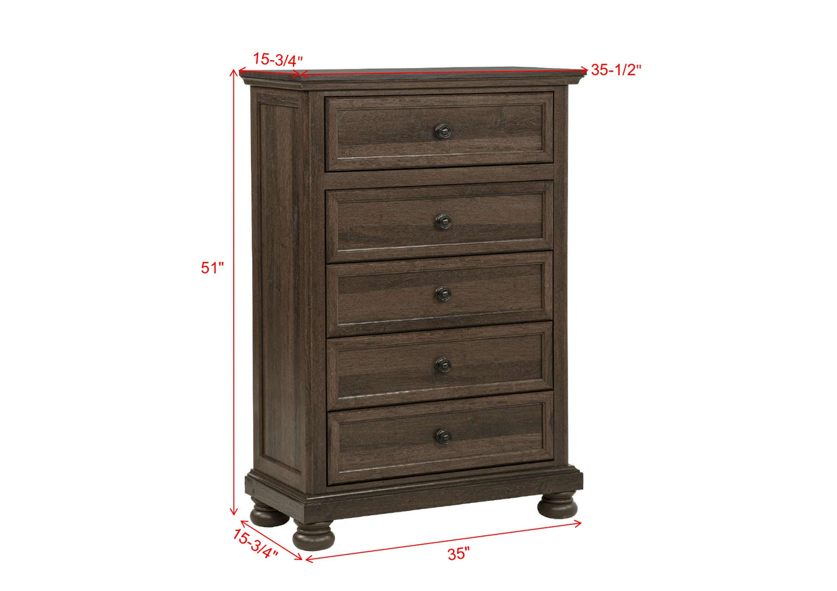 Claribelle Bedroom Group Brown chest