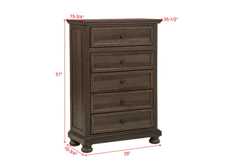 Claribelle Bedroom Group Brown chest