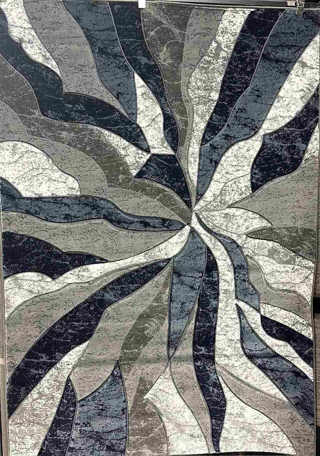 Premium Area Rug 2303 Navy