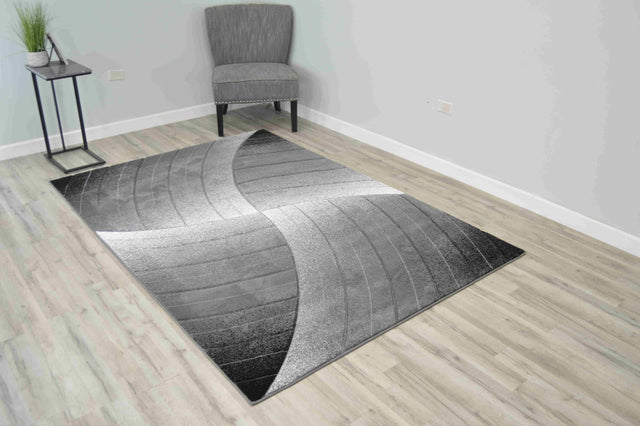 Premium Area Rug 2306 Grey