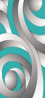 Premium Area Rug 2310 Turquoise