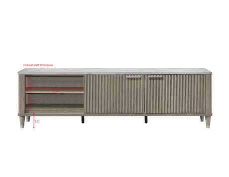 Britany Tv Stand Drift Wood Color