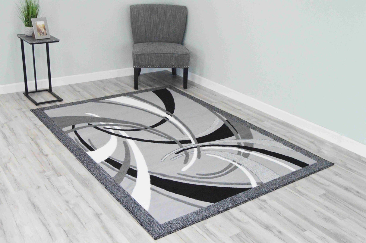 Rima Area Rug 2424 Brown
